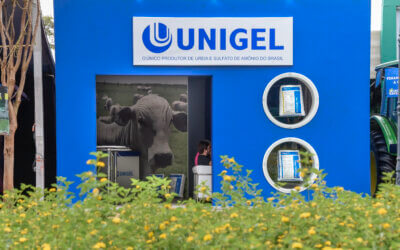 Unigel participa pela primeira vez da ExpoZebu